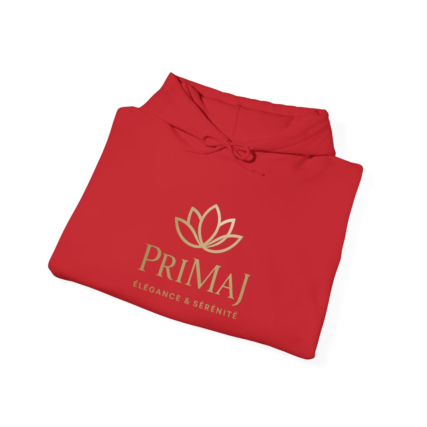 Hoodie — PrimaJ Gold Lotus Logo Pullover