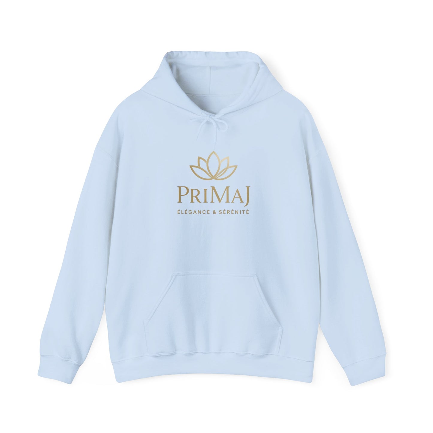 Hoodie — PrimaJ Gold Lotus Logo Pullover