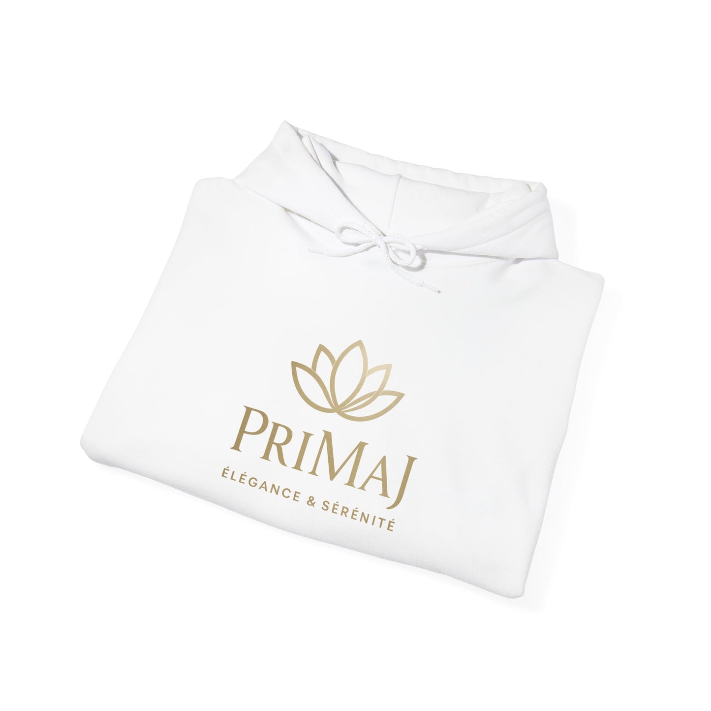 Hoodie — PrimaJ Gold Lotus Logo Pullover