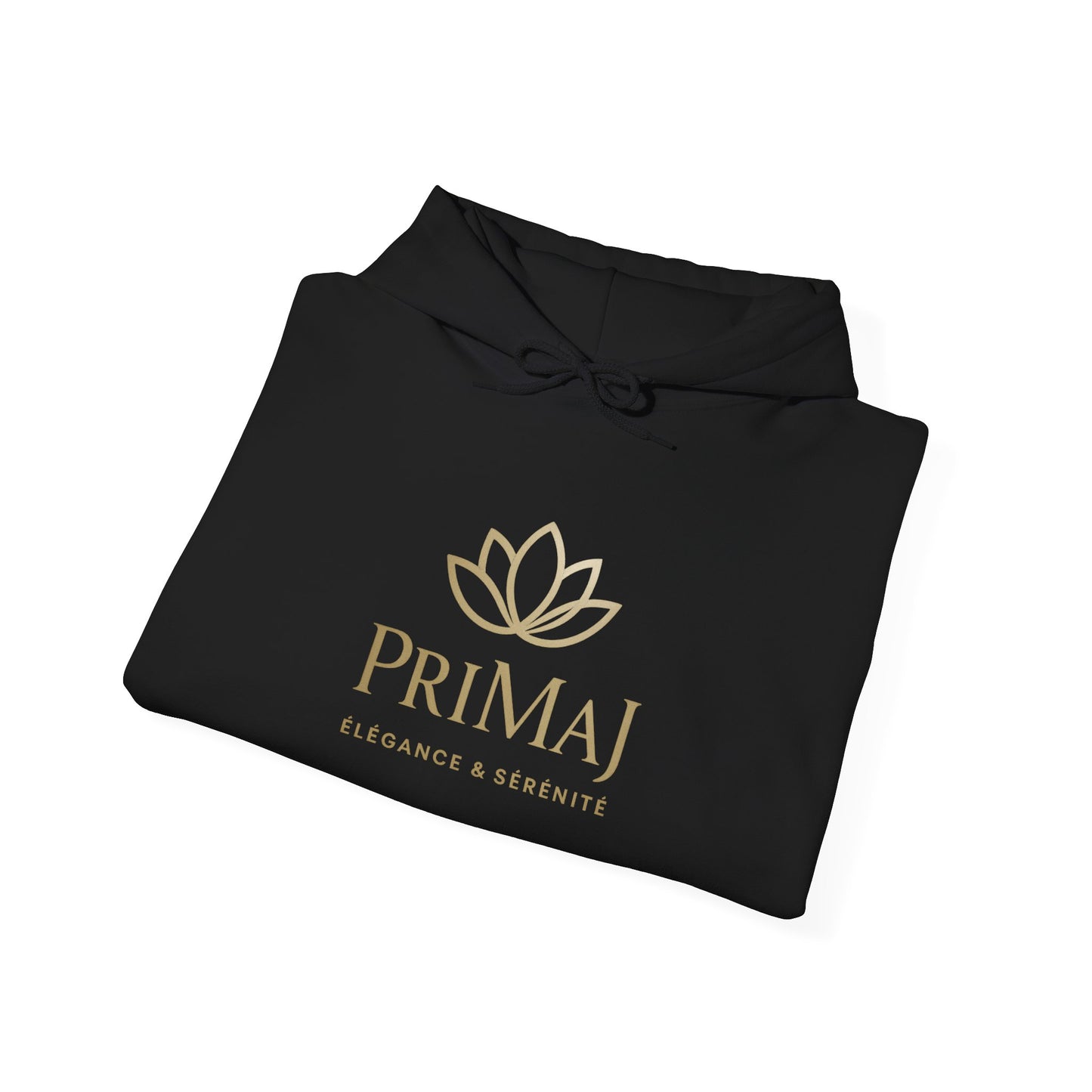 Hoodie — PrimaJ Gold Lotus Logo Pullover