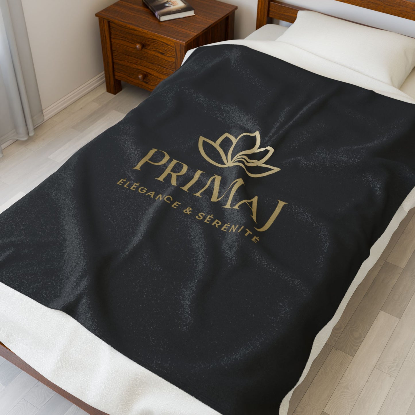 Luxury Velveteen Blanket — PRIMAJ Élégance & Sérénité Plush Throw
