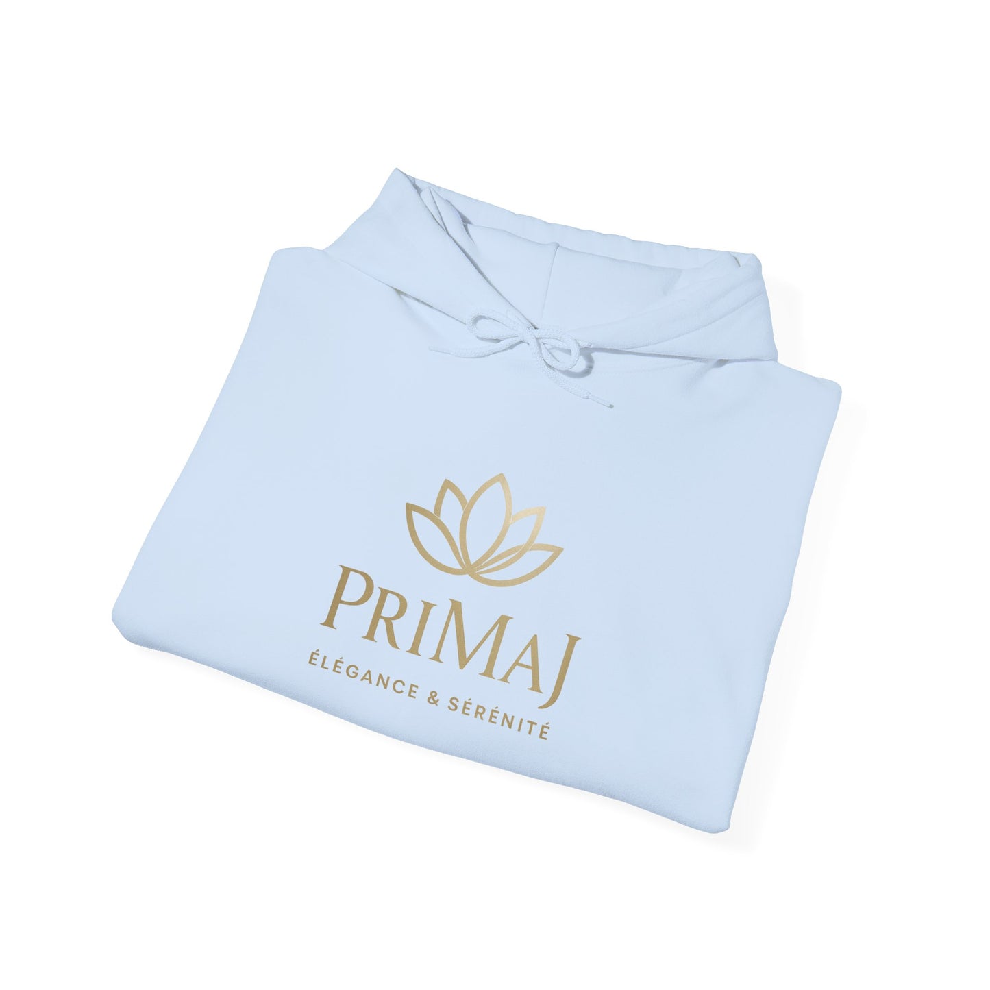 Hoodie — PrimaJ Gold Lotus Logo Pullover