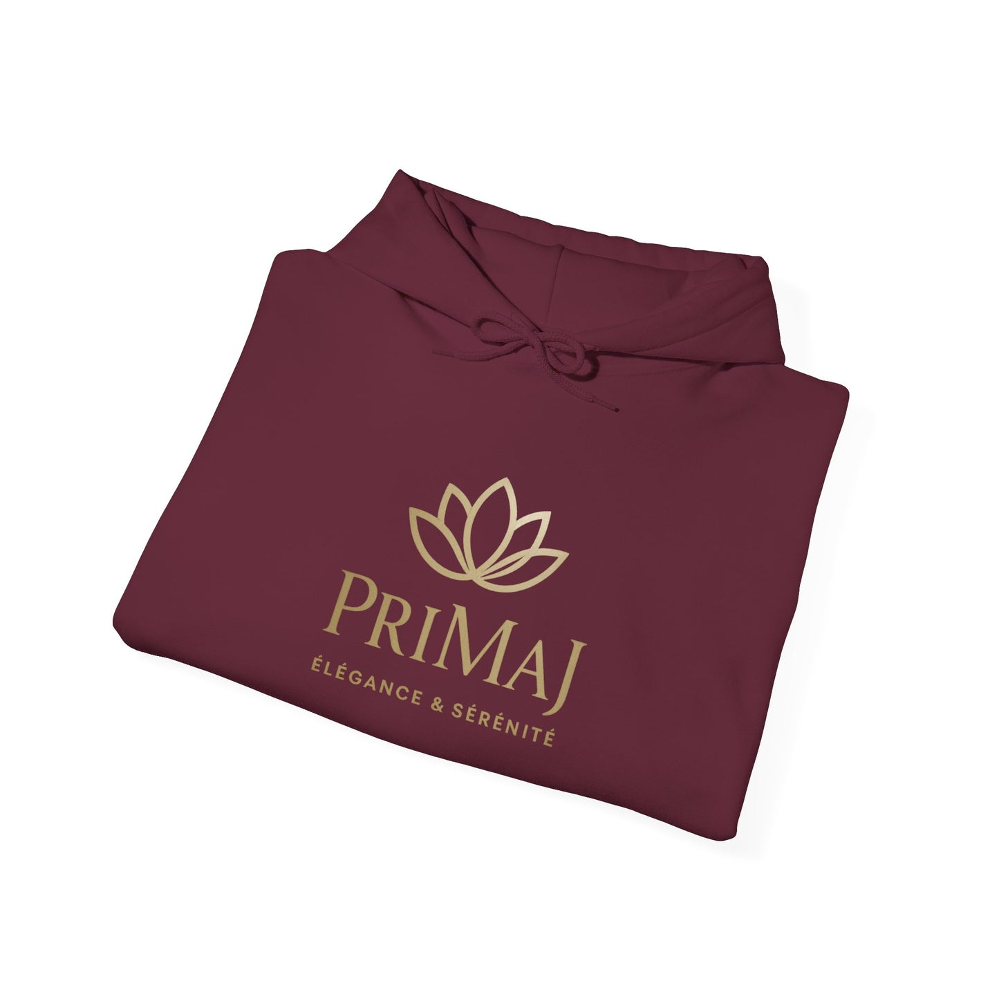 Hoodie — PrimaJ Gold Lotus Logo Pullover