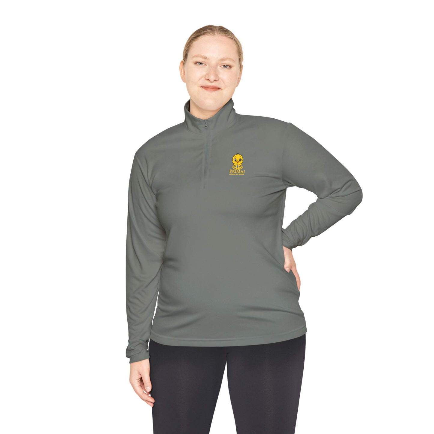 Pull Quart-Zip PriMaJ — Logo Lotus Or Brodé Performance