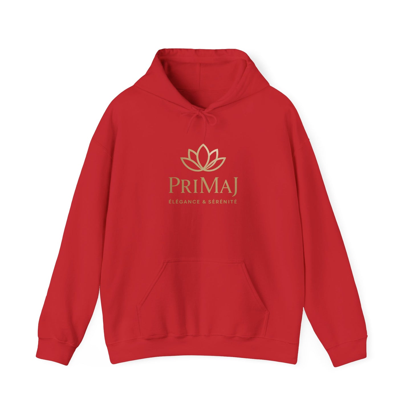 Hoodie — PrimaJ Gold Lotus Logo Pullover