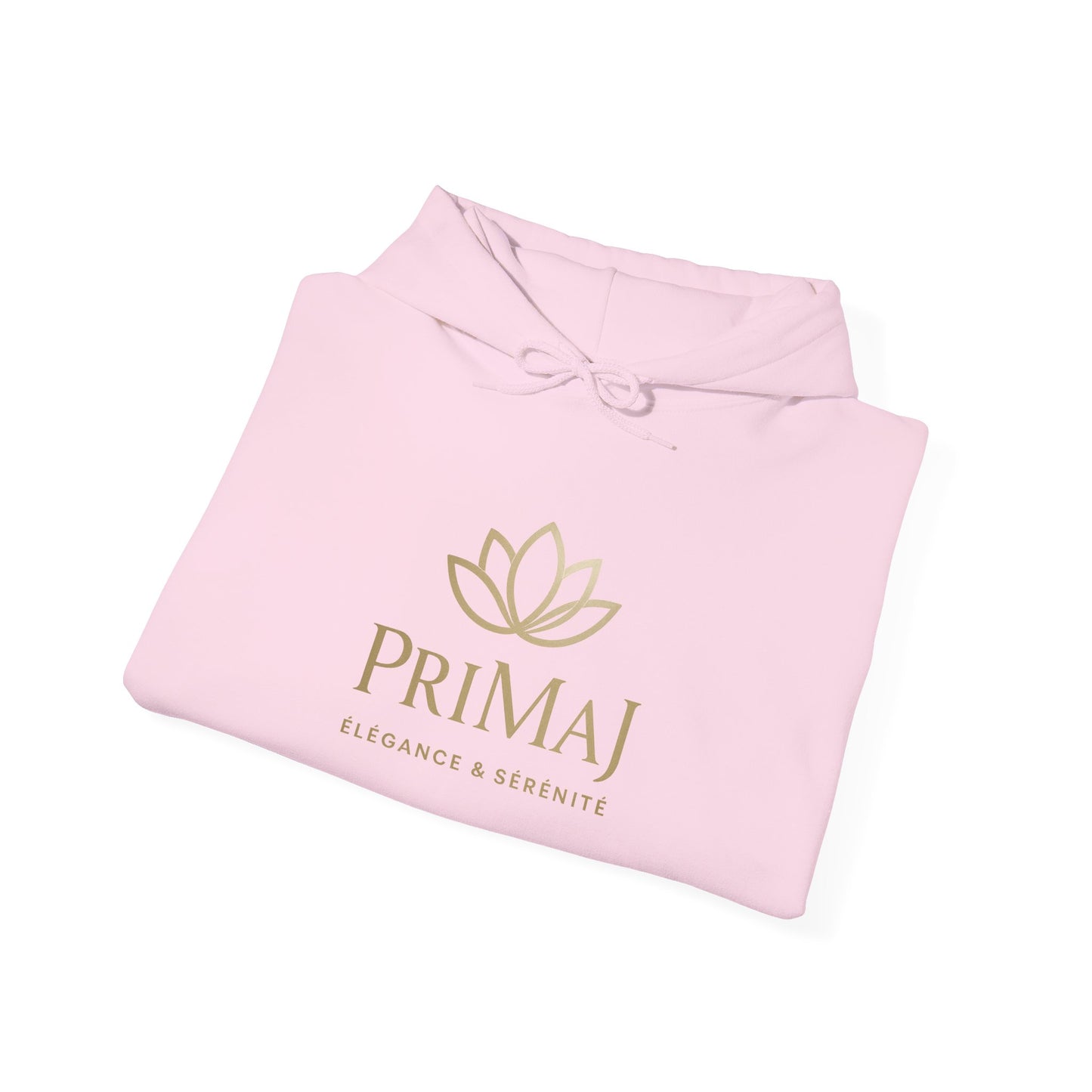 Hoodie — PrimaJ Gold Lotus Logo Pullover