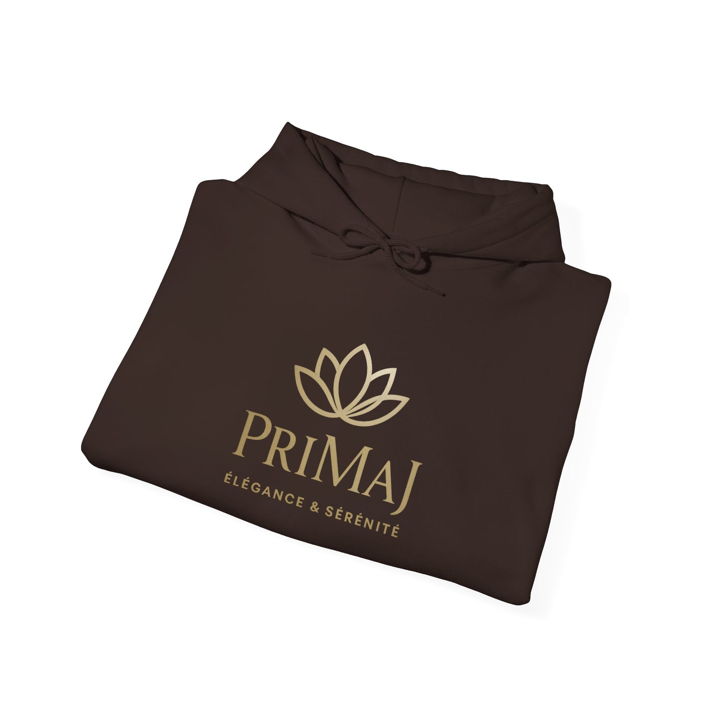 Hoodie — PrimaJ Gold Lotus Logo Pullover