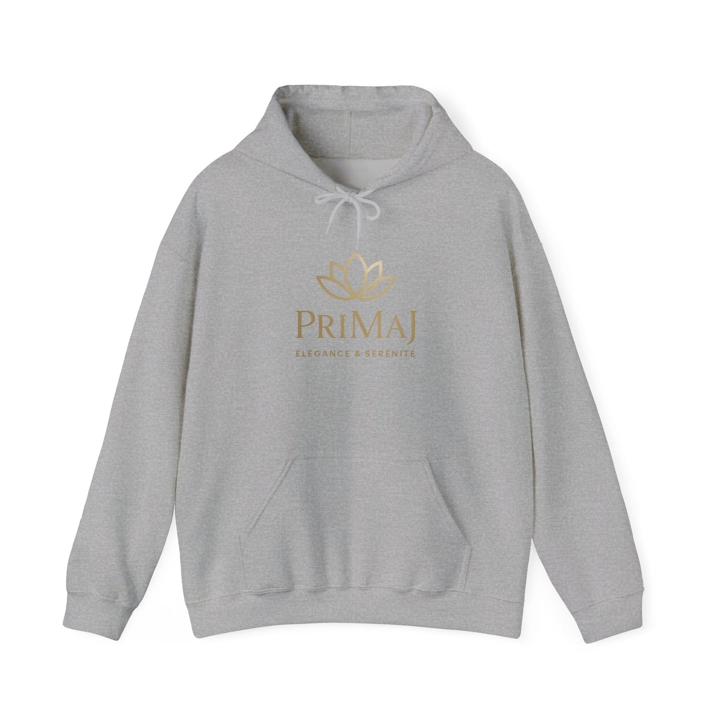 Hoodie — PrimaJ Gold Lotus Logo Pullover