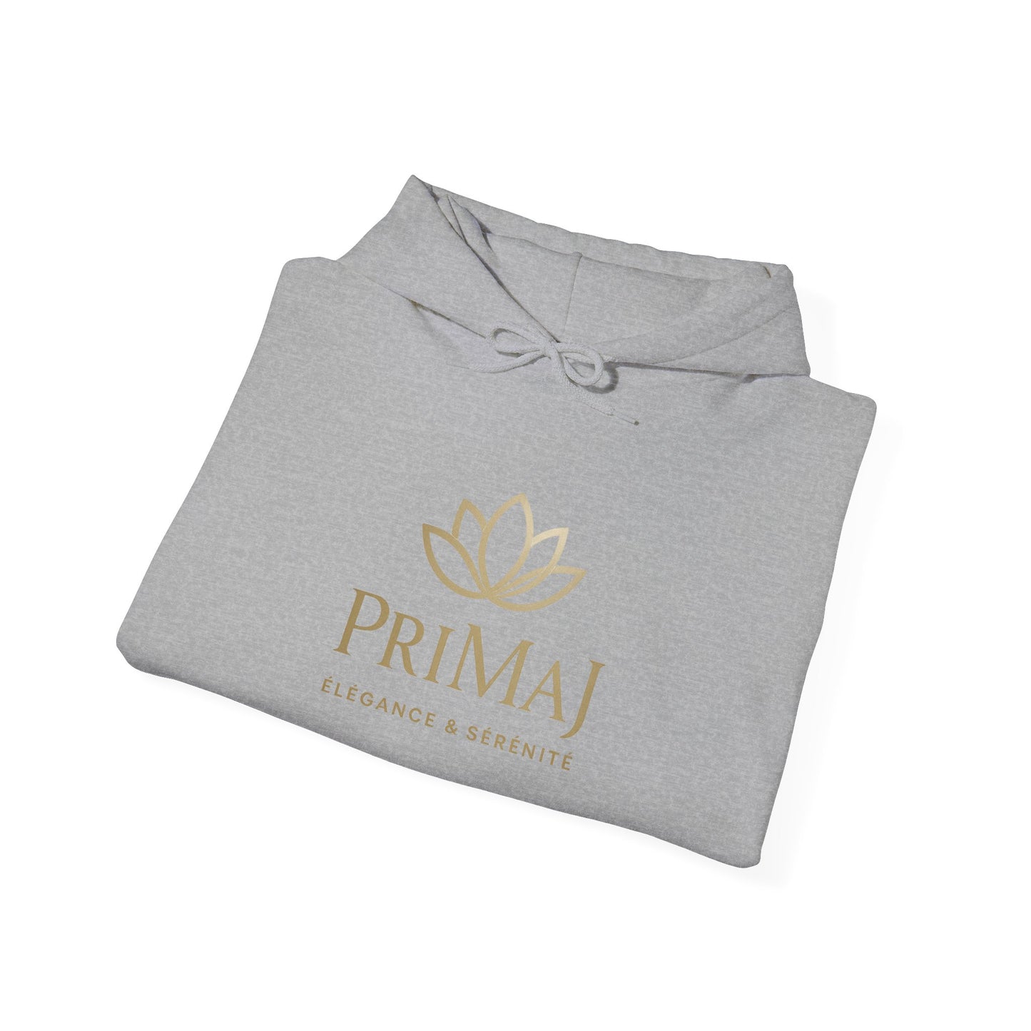 Hoodie — PrimaJ Gold Lotus Logo Pullover