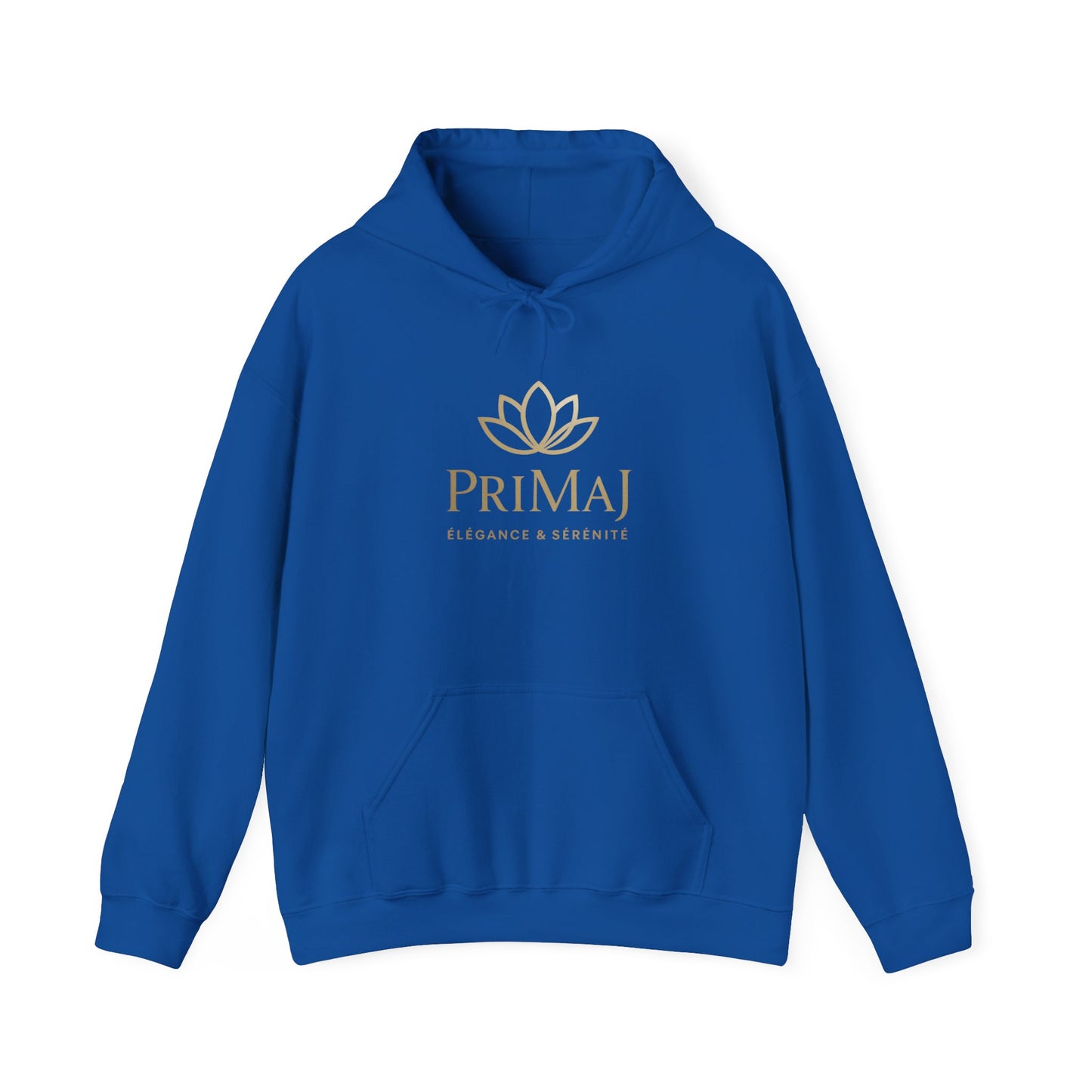 Hoodie — PrimaJ Gold Lotus Logo Pullover