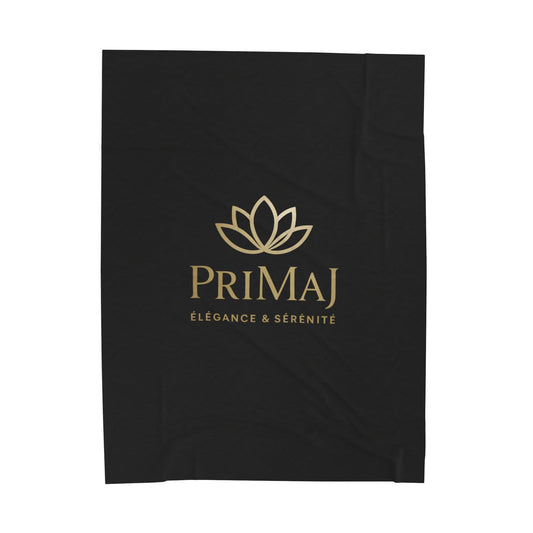 Luxury Velveteen Blanket — PRIMAJ Élégance & Sérénité Plush Throw