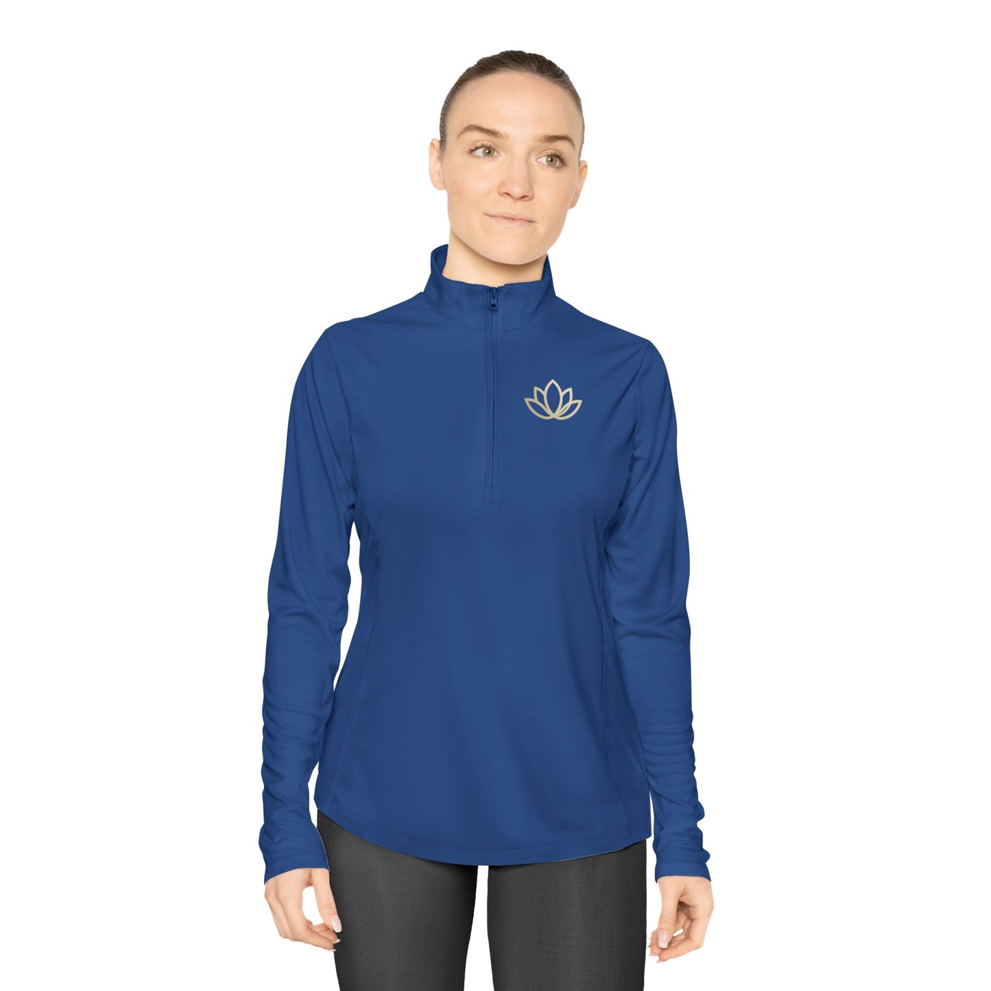Pull à Glissière Quart - PRIMAJ Logo Lotus Performance pour Femme
