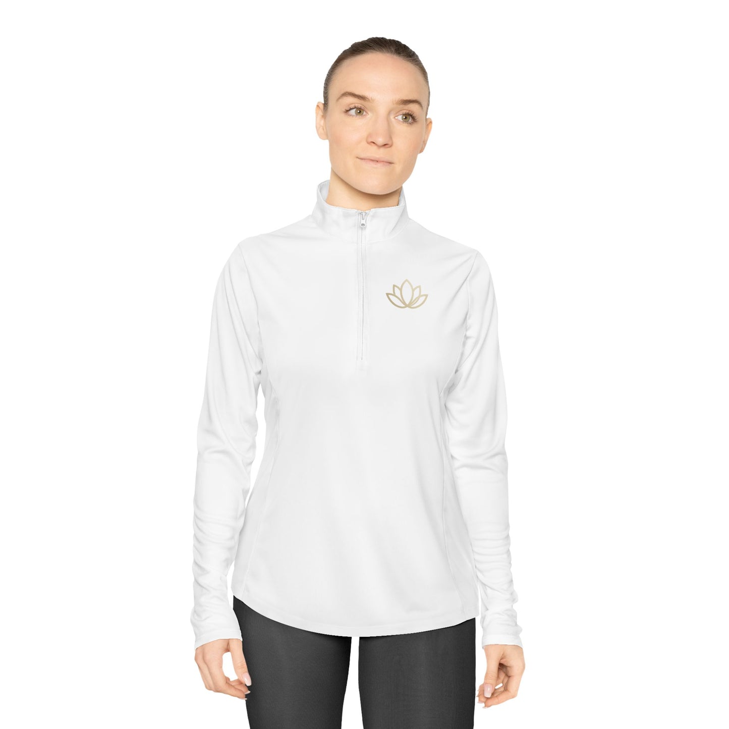 Pull à Glissière Quart - PRIMAJ Logo Lotus Performance pour Femme