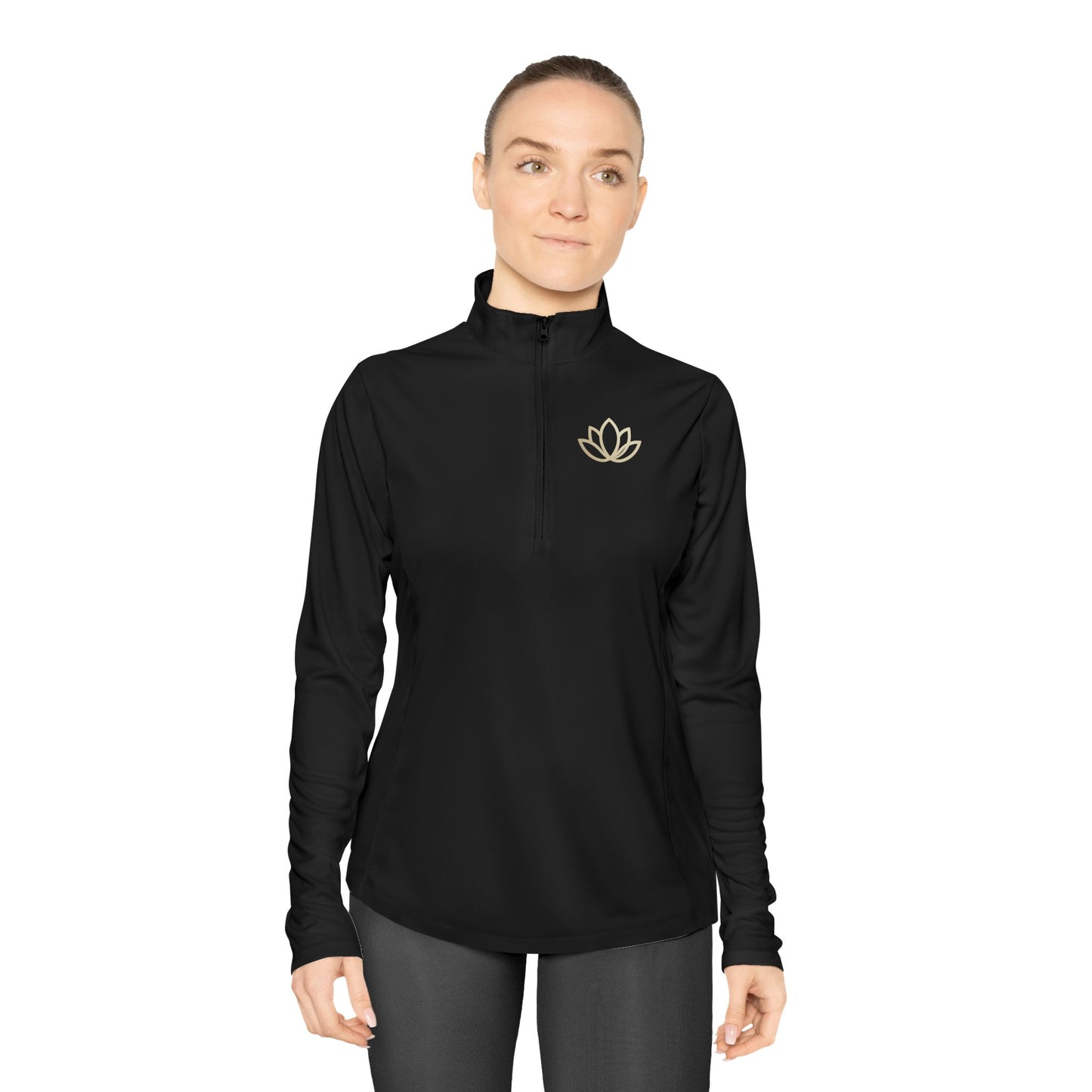 Pull à Glissière Quart - PRIMAJ Logo Lotus Performance pour Femme