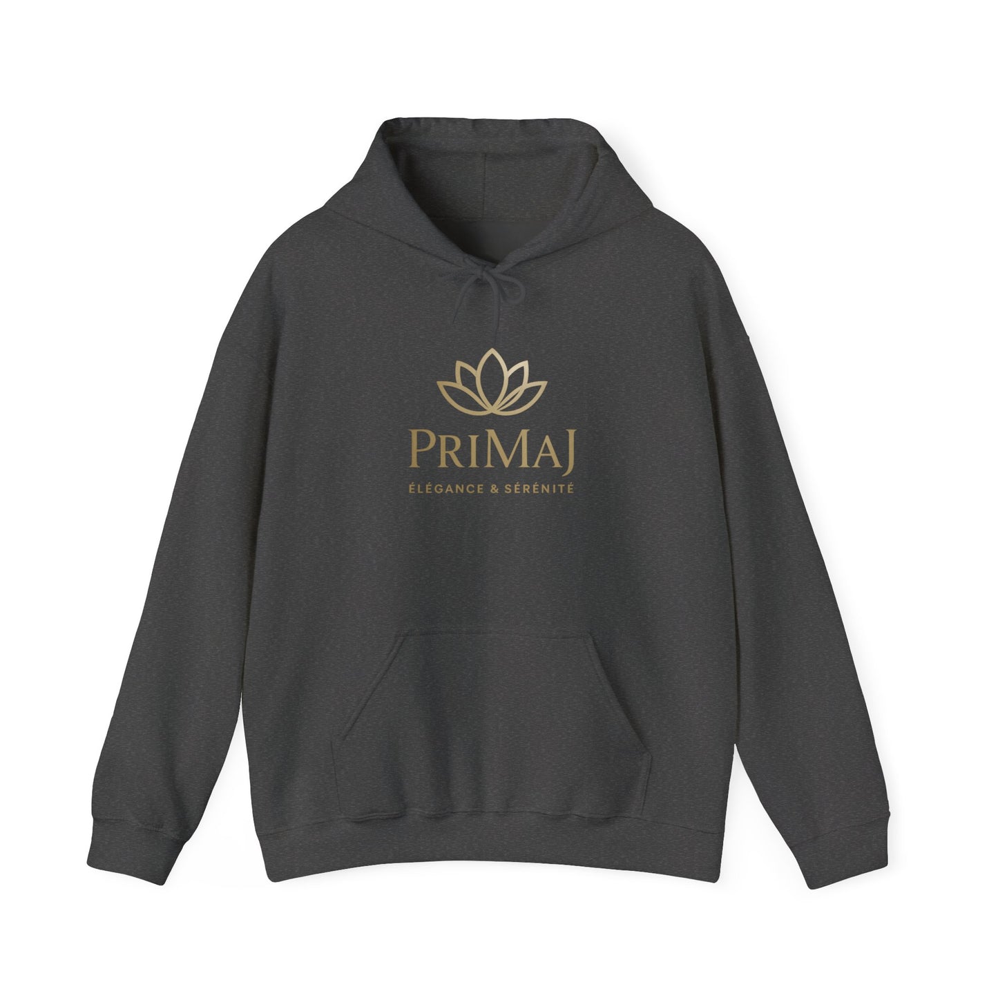 Hoodie — PrimaJ Gold Lotus Logo Pullover