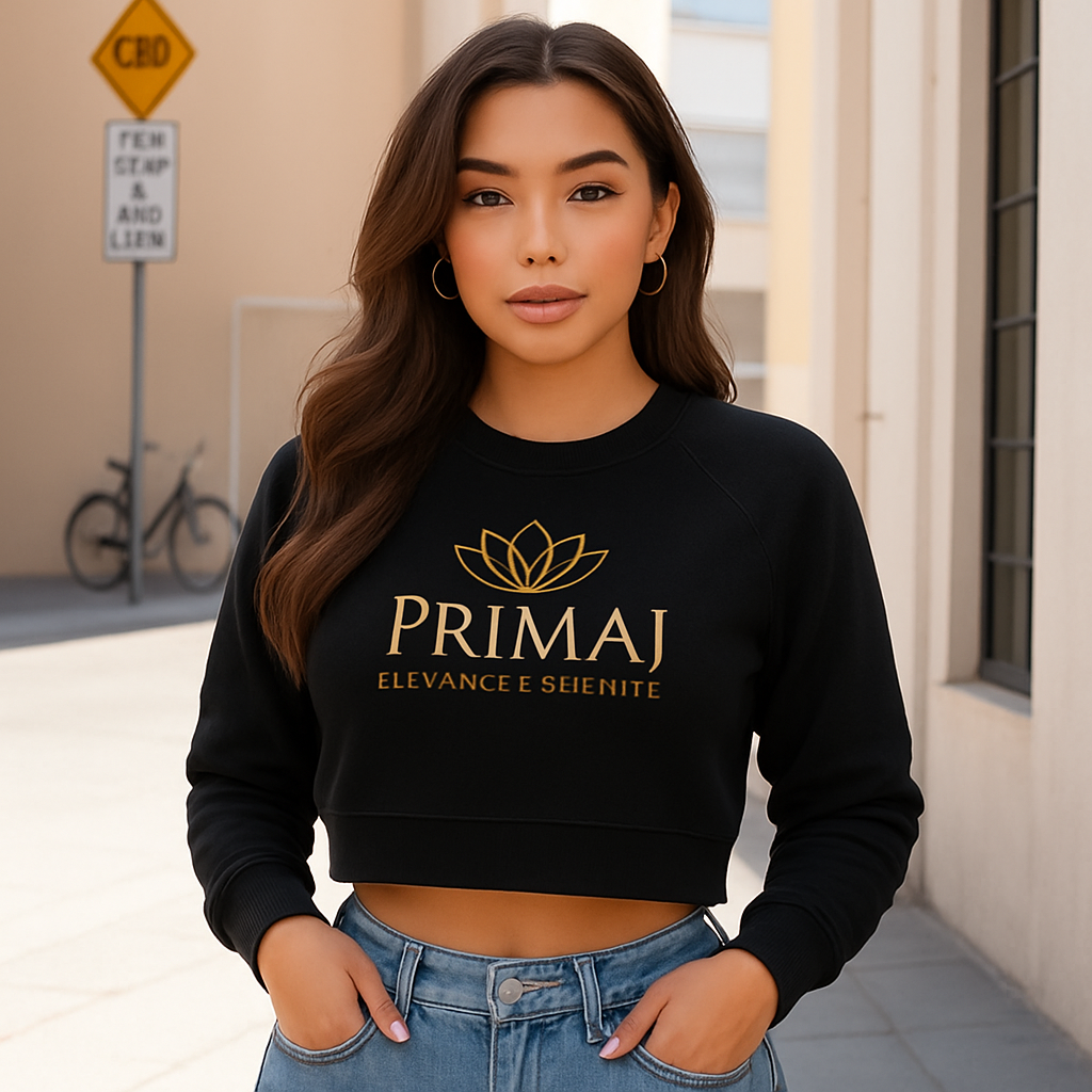 Chandail Court — Graphique Prima Lotus Wellness